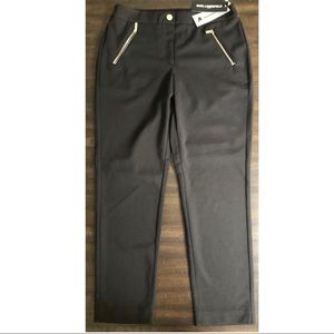 NWT Karl Lagerfeld Black Skinny Dress Pants - 8